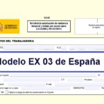 Modelo EX 03 de España